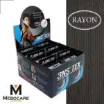 mebocare 3ns tex tape rayon 6 pack black zwart