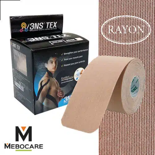 mebocare 3ns tex tape rayon roll beige tan